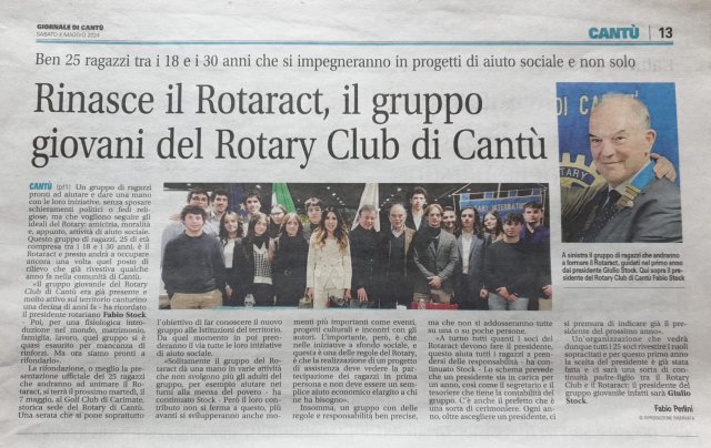 RINASCITA DEL ROTARACT